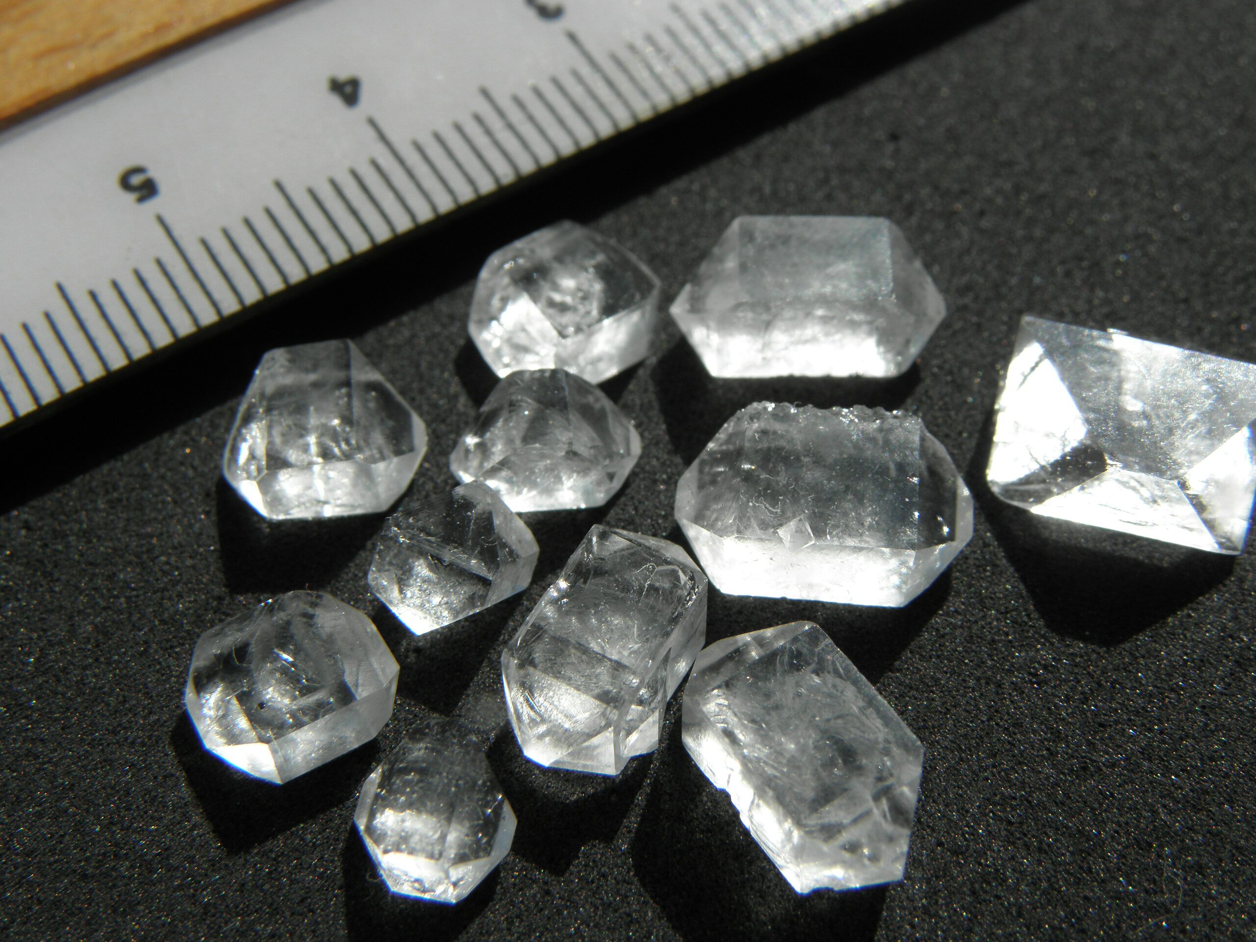Monopotassium phosphate crystals
