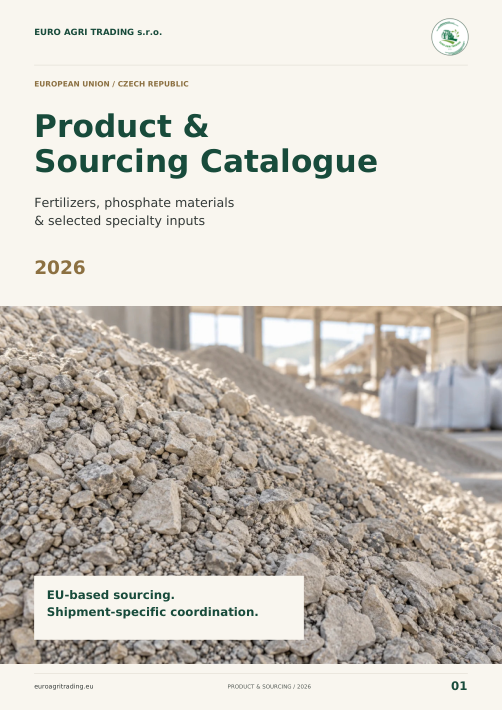 Product catalogue cover